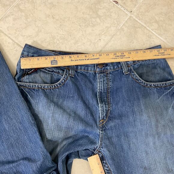 Ariat FR Jeans Men 38x 34 - fits 37x 33.5 M3 CAT2 Loose Fit Welding * Stained - Picture 9 of 15